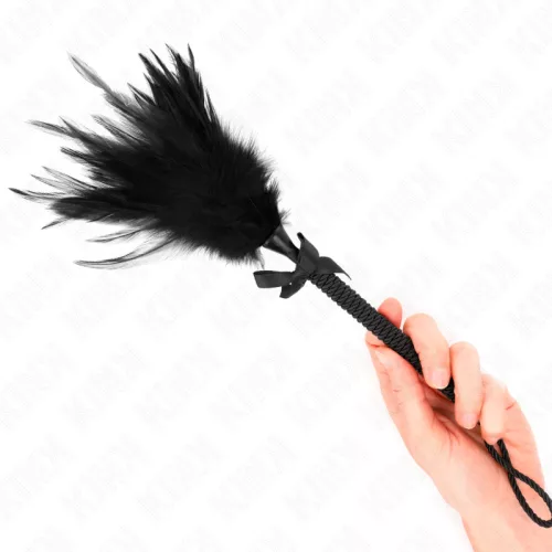 KINK - játékos tollas csiklóizgató 35 cm