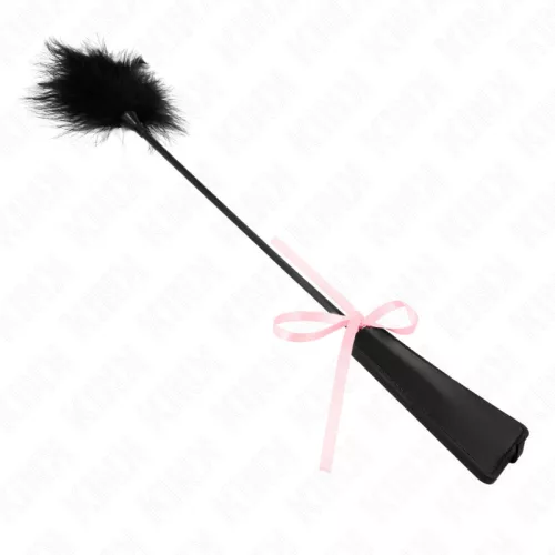 KINK – érzéki tollak pink masnival, 49 cm