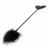 KINK - érzéki szív formájú csapkodó tollakkal 31 cm