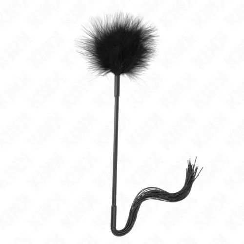 KINK - szilikon ostor tollakkal a kényeztetéshez 47 cm
