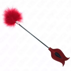 KINK – rózsa alakú 8 cm-es érzéki tollacska