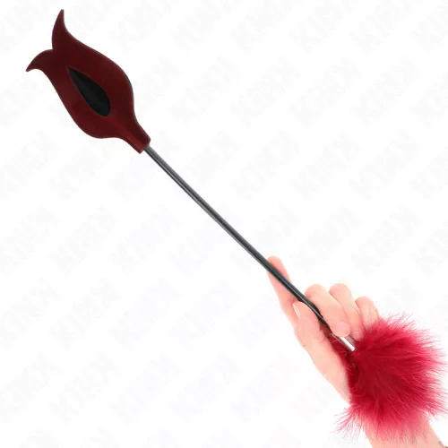 KINK – rózsa alakú 8 cm-es érzéki tollacska