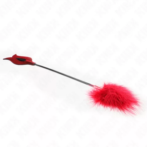 KINK – rózsa alakú 8 cm-es érzéki tollacska