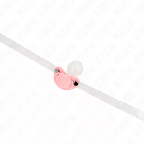 KINK – állítható rózsaszín paci formájú gátló 43-60 cm