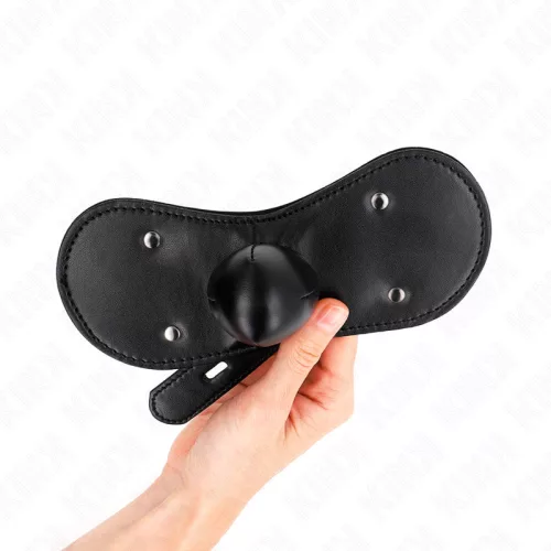 KINK - zárható ball gag szájmaszk, állítható 42-60 cm