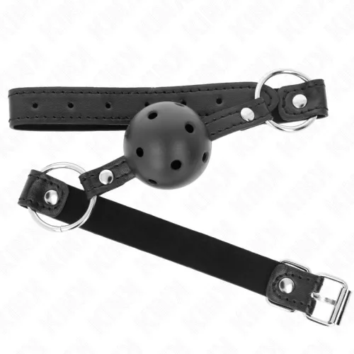 KINK – üreges fekete labda gátló 4,5 cm-es modell