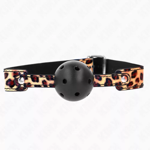 KINK – légáteresztő leopárd golyós gátló 4,5 cm