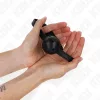 KINK Simplicity Black – légáteresztő ball gag 4.5 cm