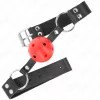 KINK – légáteresztő 4 cm gumi labda, állítható pánttal