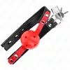 KINK – állítható fekete gag 4 cm-es golyóval