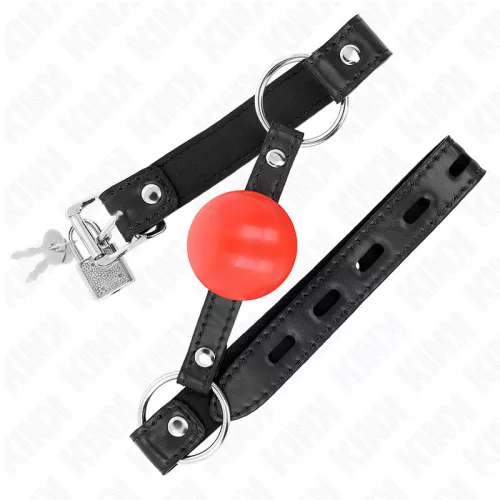 KINK - izgató 4 cm-es gumi gag szájpecek