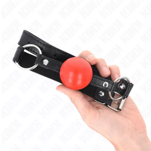 KINK - izgató 4 cm-es gumi gag szájpecek