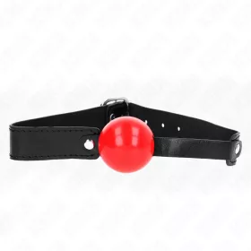 KINK – állítható 4 cm puha gumi golyós gag
