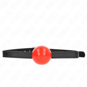 KINK – piros, szilárd golyós maszk 4 cm-es kivitelben