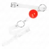 KINK – állítható piros PVC golyó gag 4 cm