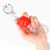 KINK – állítható piros PVC golyó gag 4 cm