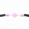 KINK - LUMINOUS SILICONE BALL 4 CM GAG 60 x 2 CM