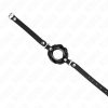 KINK - 8 cm bőrszíjas gag, állítható 39-58 cm között