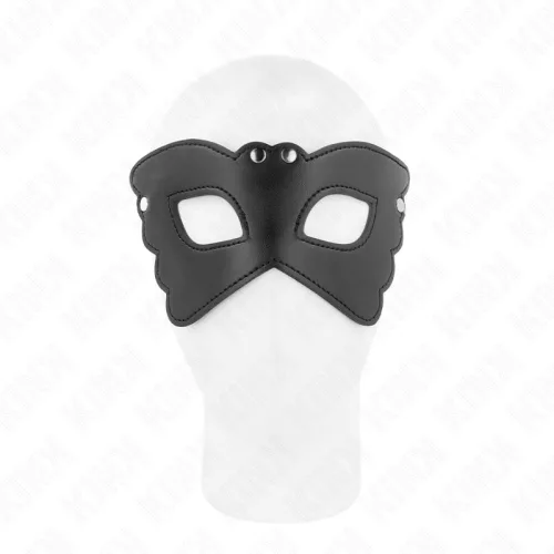 KINK – prémium bőrhatású pillangó maszk 20 x 9 cm
