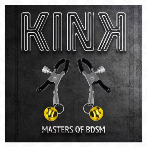 KINK – Elegáns bimbócsipesz arany kivitelben 6 cm