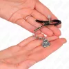 KINK - ezüst harang fülcsipesz (6 cm) - prémium érzéki kiegészítő