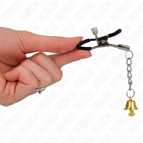 KINK Gold Bell – prémium bimbóklipsz csengővel 6 cm
