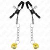 KINK Gold Jingle Bell – ékszer mellbimbó csipesz 6 cm