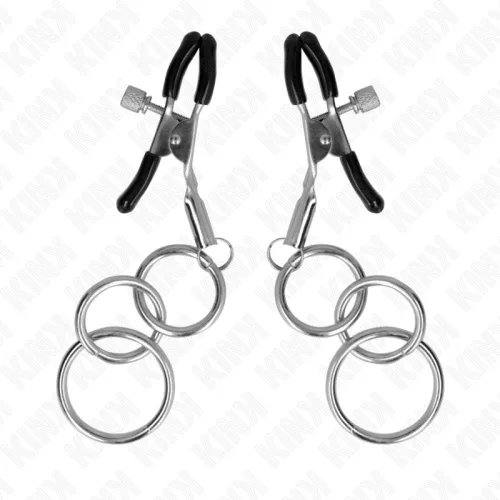 KINK – prémium, 6 cm-es gyűrűs mellbimbócsipesz