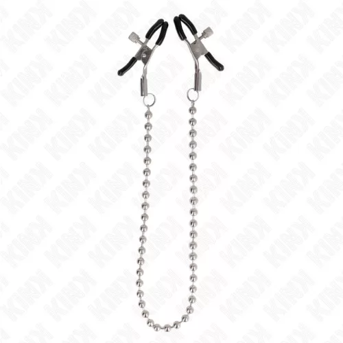 KINK - 30 cm-es gyöngyláncos mellbimbó klipsz