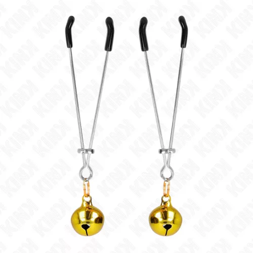 KINK – arany vékony csipeszek mellbimbókhoz 7 cm