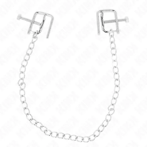 KINK - érzéki láncos mellbimbó csipesz 30 cm