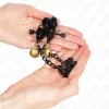 KINK - ezüst láncos mellbimbóklipsz csengővel 30 cm