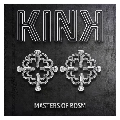 KINK - fém virág mellbimbószorítók