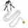 KINK – láncos mellbimbó csipeszek haranggal 30 cm