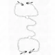KINK – 4 láncos mellbimbócsipesz 32 cm-es láncokkal