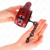 KINK – sötétpiros csuklópánt készlet 23 x 5 cm