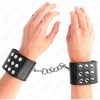 KINK – állítható fekete csuklóbilincsek 19-24 cm-ig