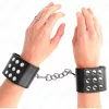 KINK – állítható fekete csuklóbilincsek 19-24 cm-ig