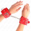 KINK – állítható csukló kötöző pántok, piros