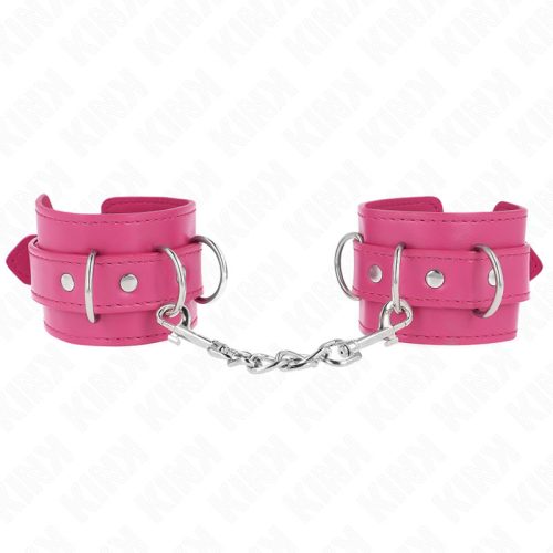 KINK – állítható csuklópántok, pink, 17.5-25 cm