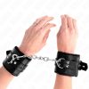 KINK - prémium szőrme bőr kézbilincs állítható mérettel