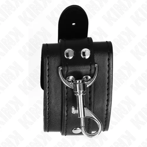 KINK – állítható fekete csuklóbilincs 21-28 cm-ig