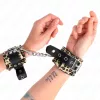 KINK – állítható valódi bőr csuklómegkötő 18-29 cm