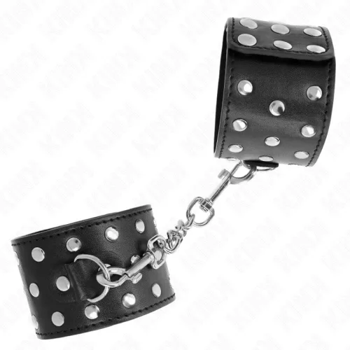 KINK - állítható kézi bilincs (19-24 cm) intim kényelemhez