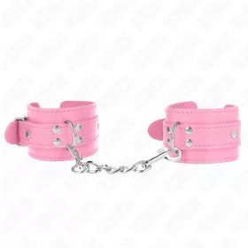 KINK – állítható csukló megkötöző pántok, pink