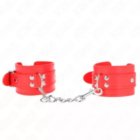   KINK – állítható piros csuklókötöző 20-23 cm-es méretben