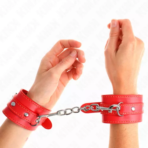 KINK – vékony, állítható csuklókötöző, piros