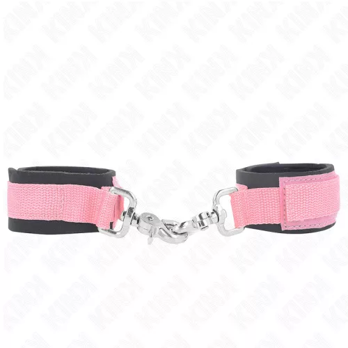 KINK – állítható pink neopréne csuklószorítók 22-34 cm