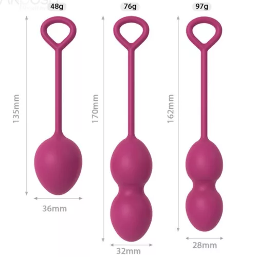 ARMONY - Prémium burgundi hüvelyi torna súly 3 szinten
