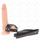 KINK – állítható bőr szíjas péniszgyűrű